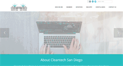 Desktop Screenshot of cleantechsandiego.org