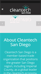 Mobile Screenshot of cleantechsandiego.org